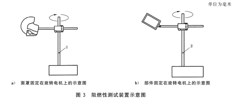 自给开路式压缩空气逃生呼吸器可燃性试验