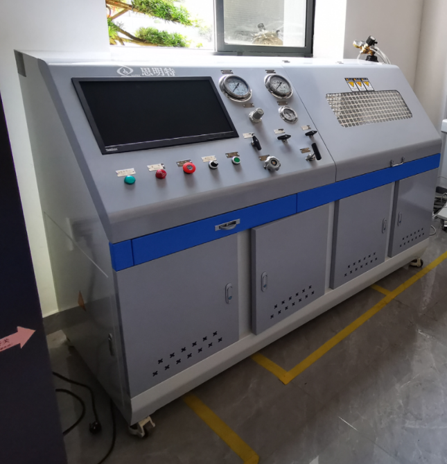 40Mpa高压空气C型旋入接头水压强度试验机